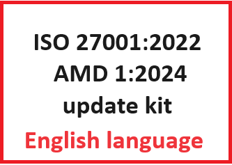 ISO 27001:2022 – AMD 1:2024 update kit